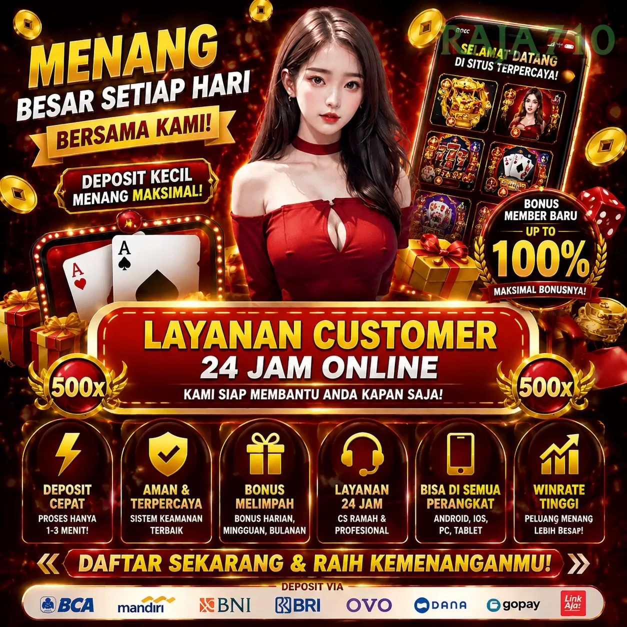 Unduh raja710 apk Versi Terbaru